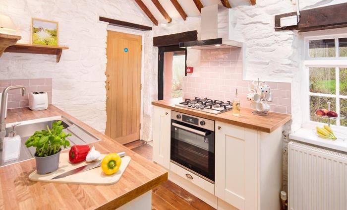 Kitchen, Cottage, Wales